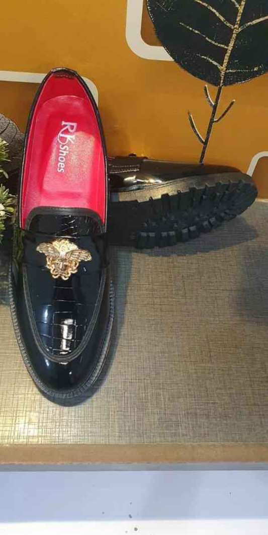 Men's Crocodile Leather Casual Shoes