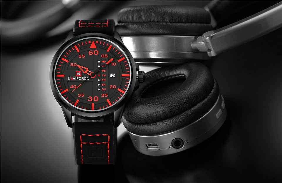 NAVIFORCE Waterproof Military Sport Quartz Men Watches
