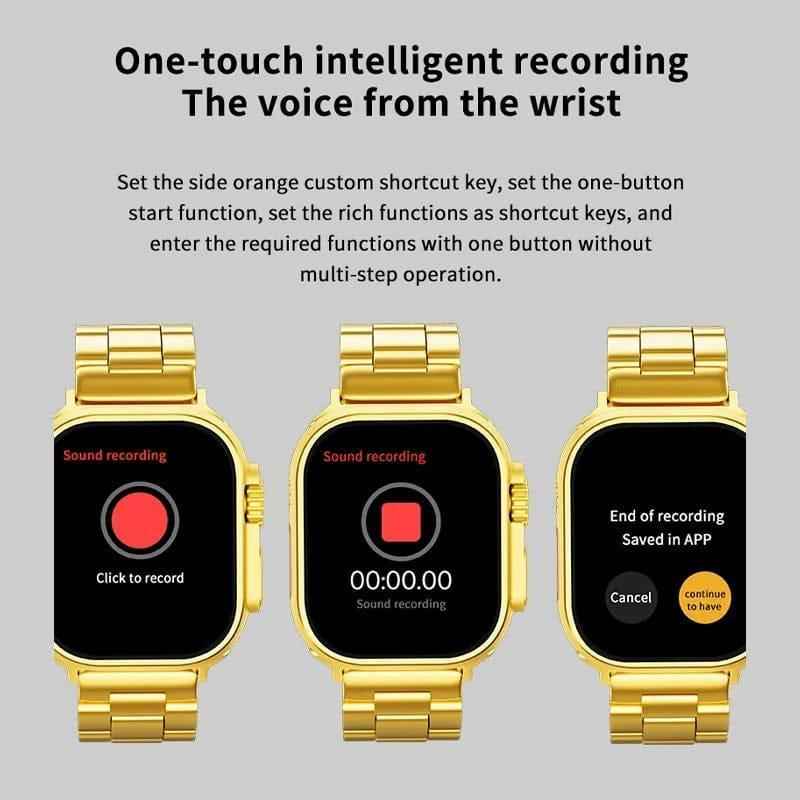 Smart Golden Watch