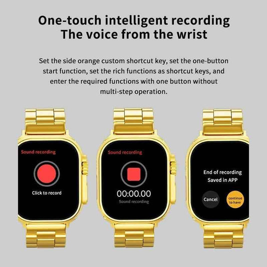 Smart Golden Watch