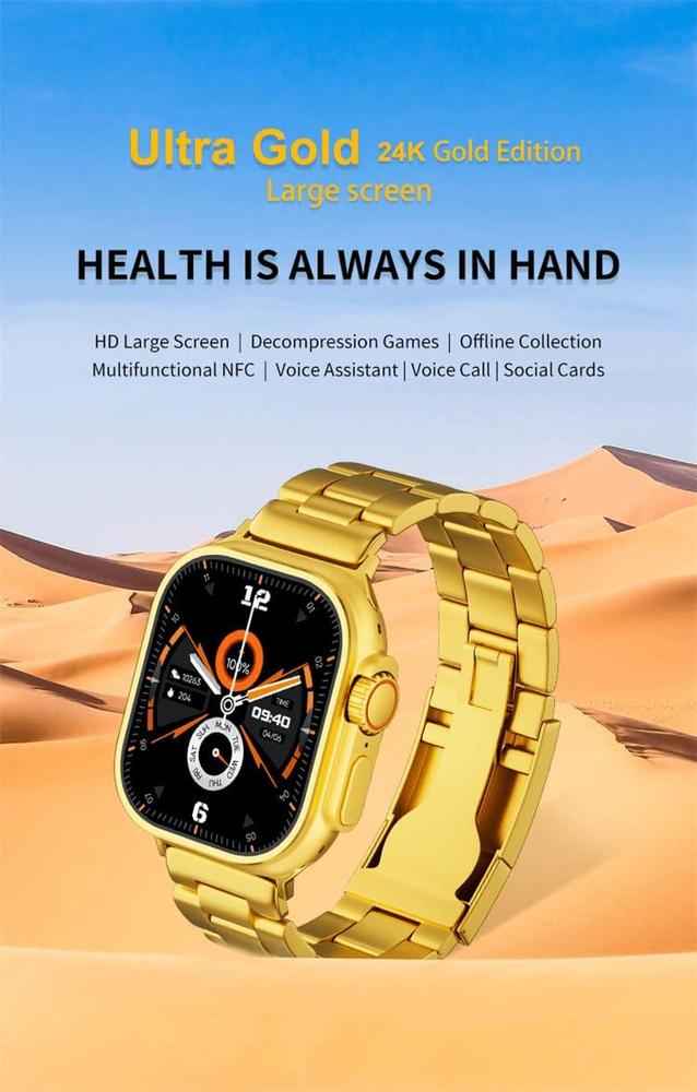 Smart Golden Watch
