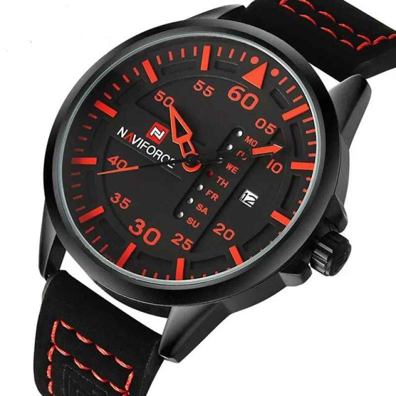NAVIFORCE Waterproof Military Sport Quartz Men Watches